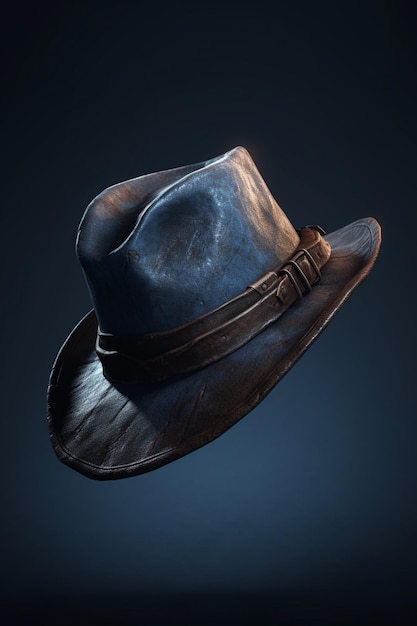 there is a hat that is flying in the air generative ai