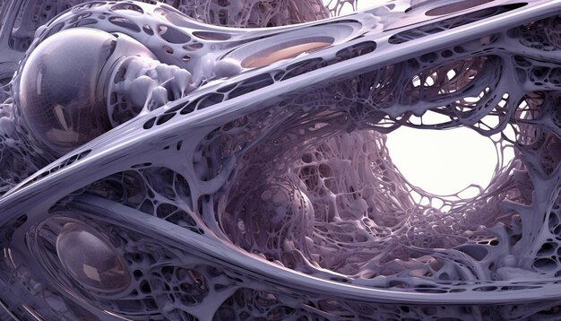 there is a large metal object with a hole in it generative ai