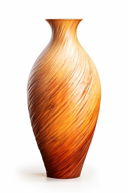 there is a large vase that is sitting on a table generative ai