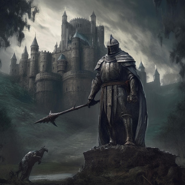 Massive Sword Wielding 3d Knight Background, Warrior, Medieval Knight,  Armour Background Image And Wallpaper for Free Download