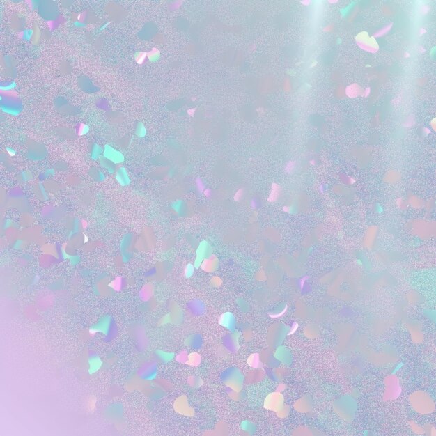 There is a picture of a background of confetti and a blurry background generative ai