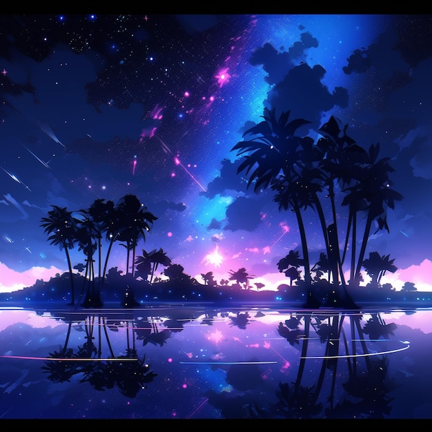 Aesthetic Lake Anime Wallpapers - Wallpaper Cave