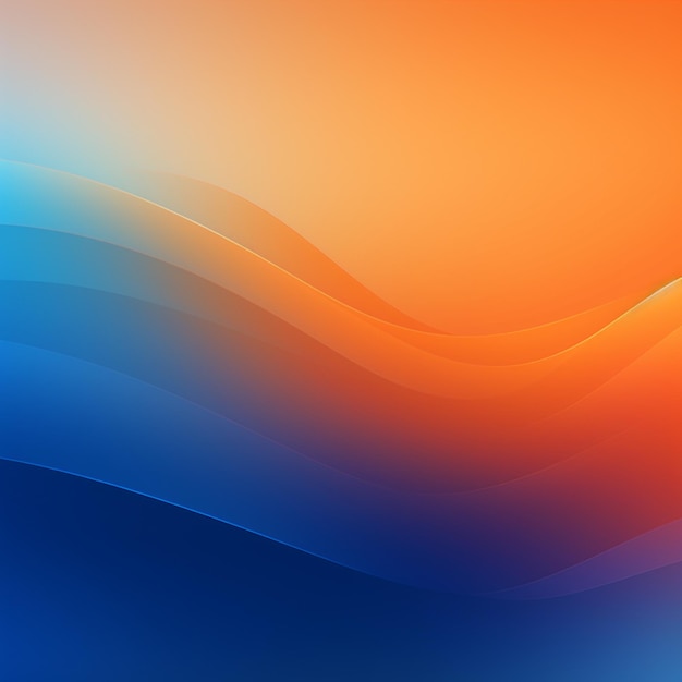 Photo there is a picture of a colorful background with waves generative ai