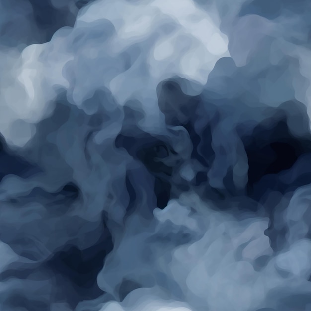 Есть фотография картины облака в небе генеративной ai