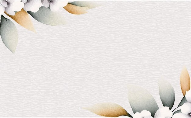 Photo there is a white and orange flower on a white background generative ai