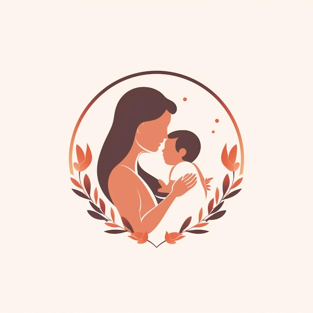 There is a woman holding a child in her arms generative ai