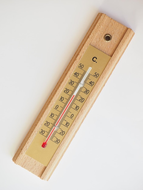 Premium Photo Thermometer For Air Temperature Measurement