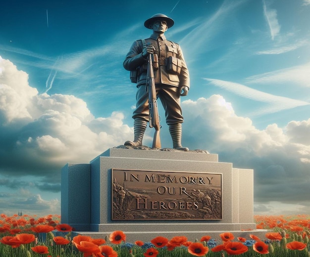 Эти 3D-иллюстрации сделаны для различных американских мероприятий, включая Мемориальный день.
