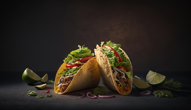 these tacos are loaded with savory and delicious toppings