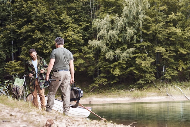 They sharing a passion outdoors