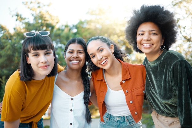 They will change your life Shot of a group of female friends spending time together at a park