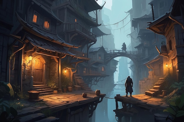 Thief concept illustration