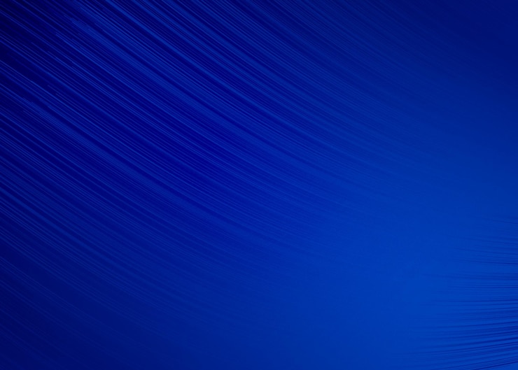 Photo thin black stripes blue background design