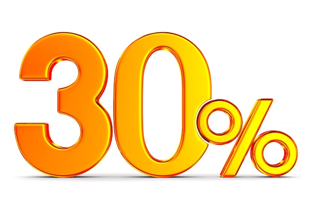 흰색에 30 %