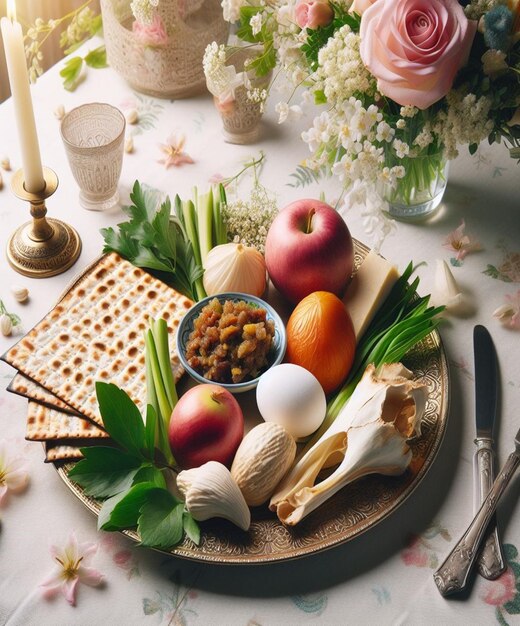 Photo this 3d beautiful illustration is made for the passover event