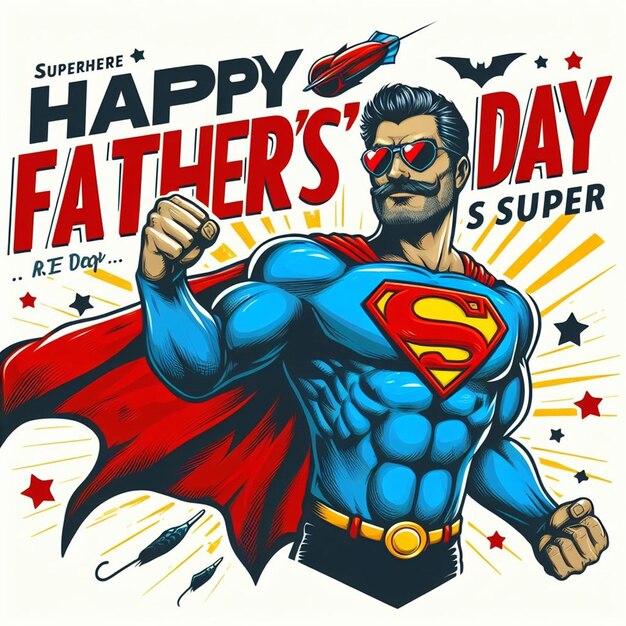 This 3d illustration is designed for Happy Fathers day