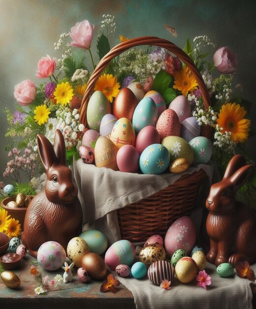 This beautiful design is made for Easter Monday