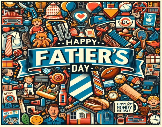 Foto questo bellissimo disegno è fatto per la festa del padre