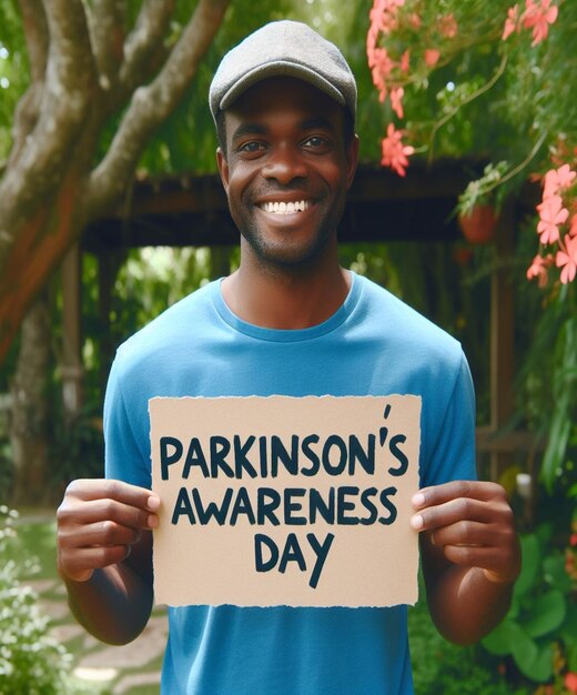 This beautiful design is made for Parkinson Day