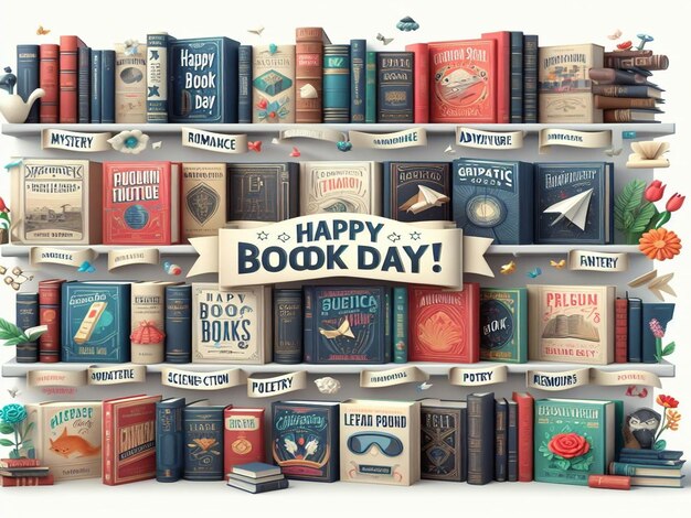 This beautiful and interesting design is made for Book Day