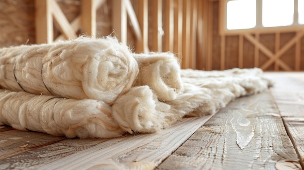 This closeup photo showcases the intricate texture of white fur highlighting its softness and