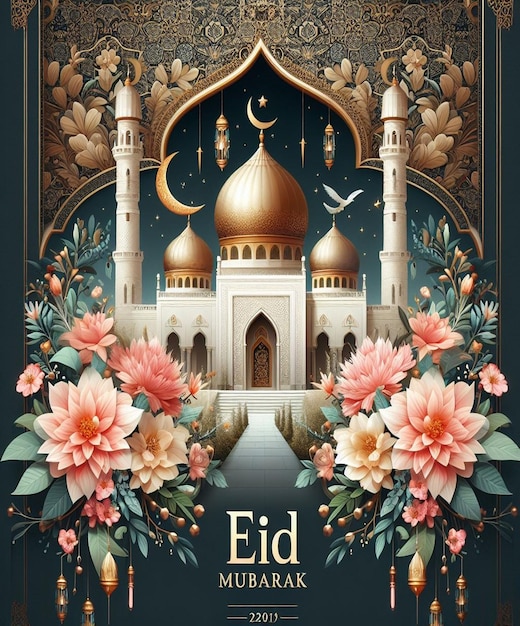 This design is made for Islamic events like Eid ul Fitr and Eid ul Adha