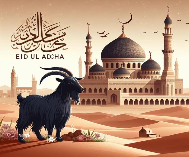 このデザインはイスラム教のメガイベントEid Ul Adhaのために作られています