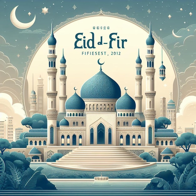 このデザインは,Eid ul FitrとEid ul Adhaのようなイスラム教のイベントのために作られています.