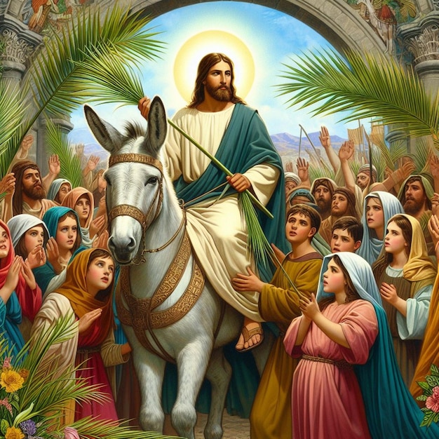 This design is made for Palm Sunday Festival