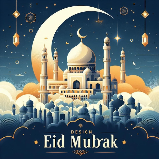 Foto questo disegno è fatto principalmente per eid ul fitr e eid ul adha