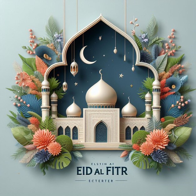 This design is mainly made for Eid ul Fitr and Eid ul Adha