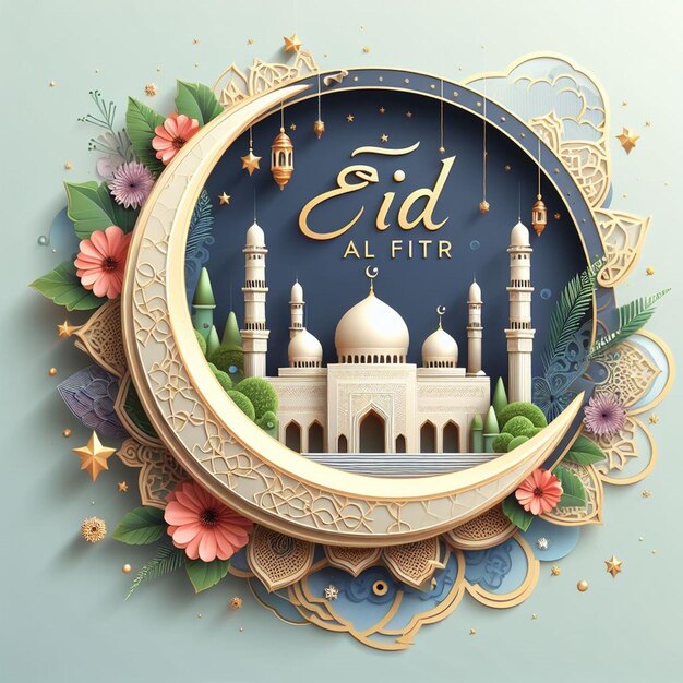 This design is mainly made for Eid ul Fitr and Eid ul Adha