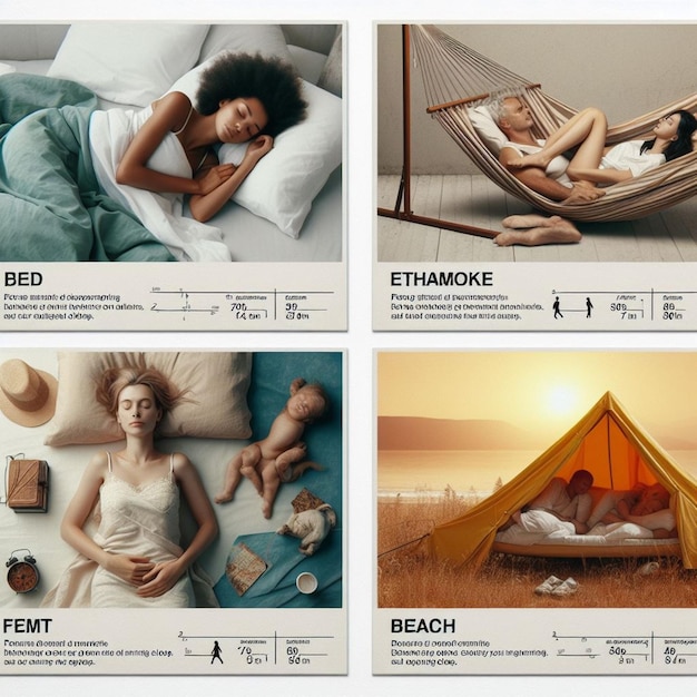 Photo this design for world sleep day was created using ai