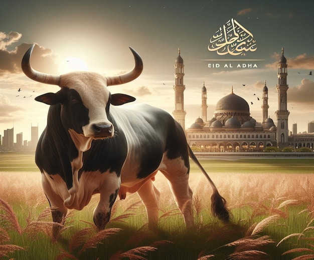 Эта иллюстрация посвящена исламскому событию Ид-ул-Адха