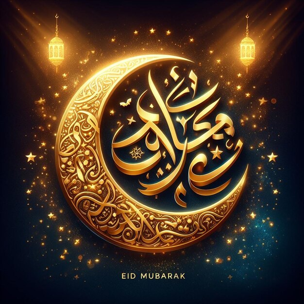 Foto questa illustrazione è fatta per eid al fitr eid al adha e mahe ramadan