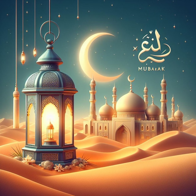 This illustration is made for Eid ul Fitr Eid ul Adha and Mahe Ramadan