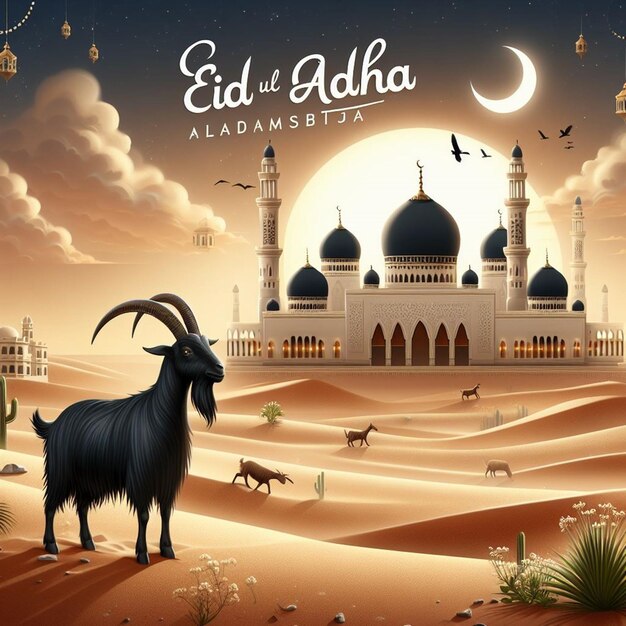 This illustration is made for the Islamic Mega Event Eid Ul Adha