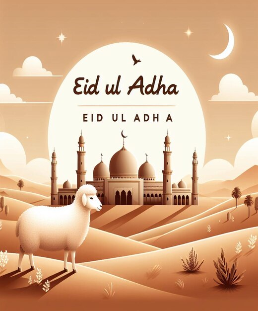 사진 이 이미지는 eid ul adha와 같은 이슬람 행사를 위해 만들어졌습니다.