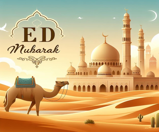 This image is created for Islamic events like Eid ul Adha