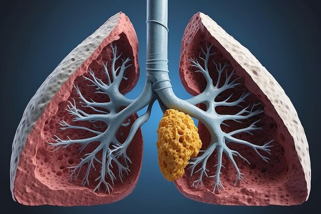 Photo this image is for human anatomy it shows lungs cancer and mesothelioma disease owing to asbestos