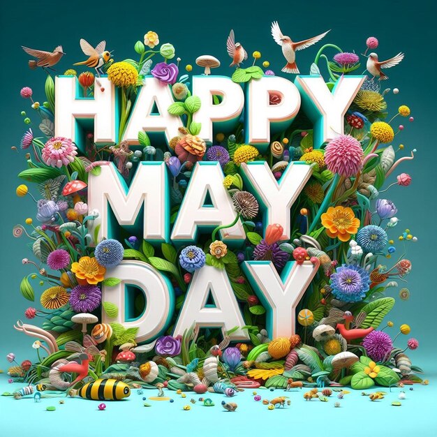 This image was created for May Day