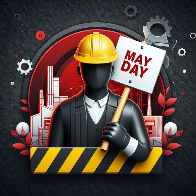 This image was created for May Day