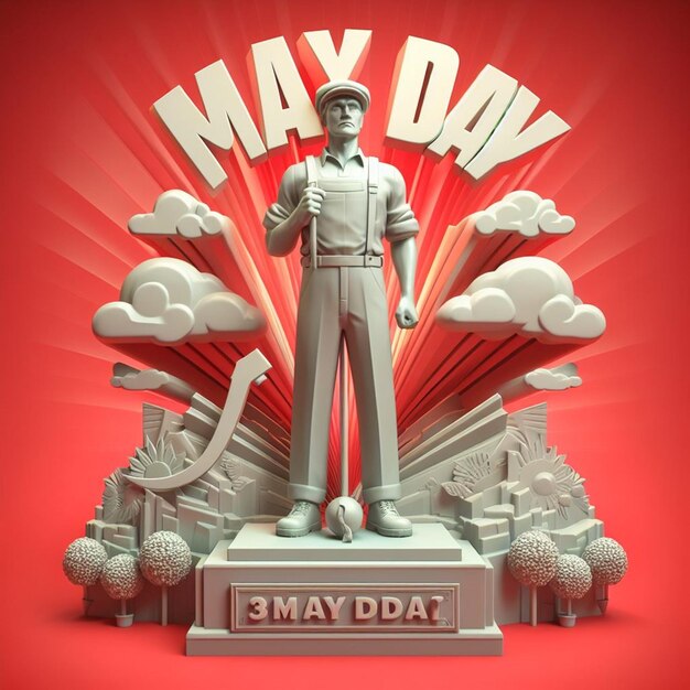 This image was created for May Day