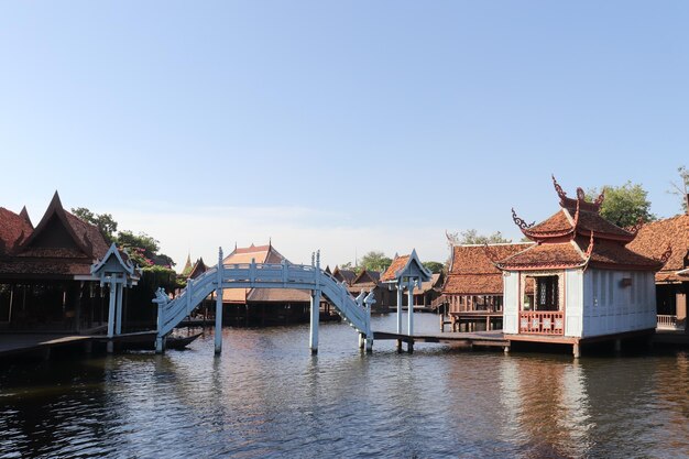 This is an ancient floating market.