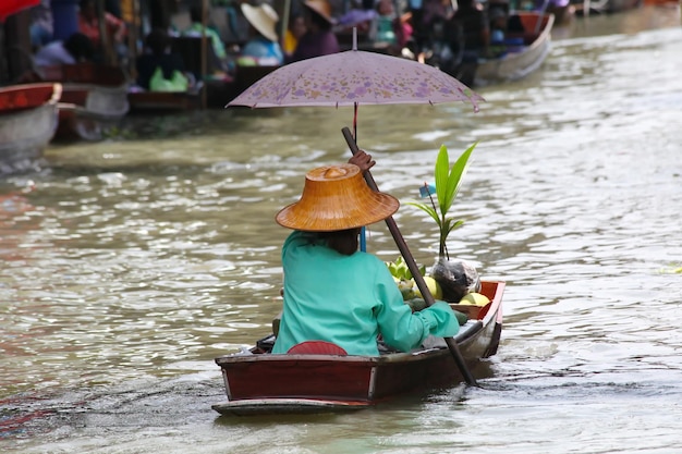 This is the floating market.