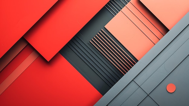 This is a minimal abstract background image with a red and gray color scheme