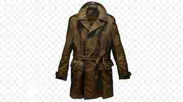 Photo this is a product shot of a stylish mens trench coat it is made from highquality materials and features a classic design