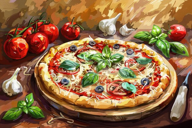 This mouthwatering pizza is the perfect meal for any occasion It39s loaded with fresh delicious ingredients and is sure to satisfy your cravings