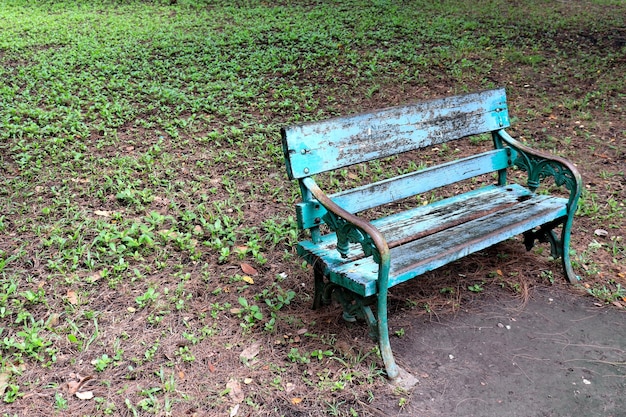 This picture is a green chair.