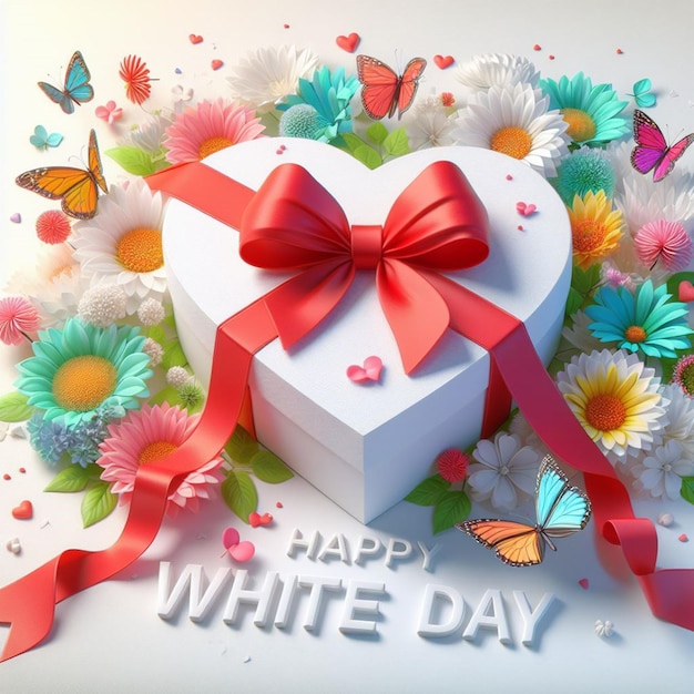 This picture was made for White Day on 14th March